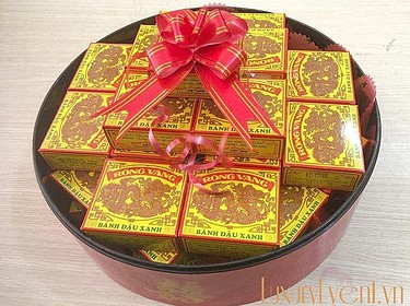Quả bánh đậu xanh rồng vàng
