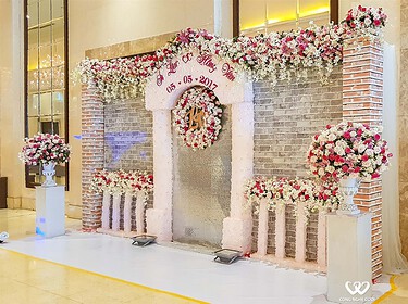 Trang Trí Backdrop Tiệc Cưới Tại White Place (3)