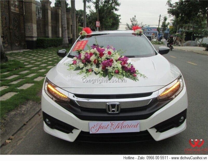 Cho thuê xe cưới - Honda Civic