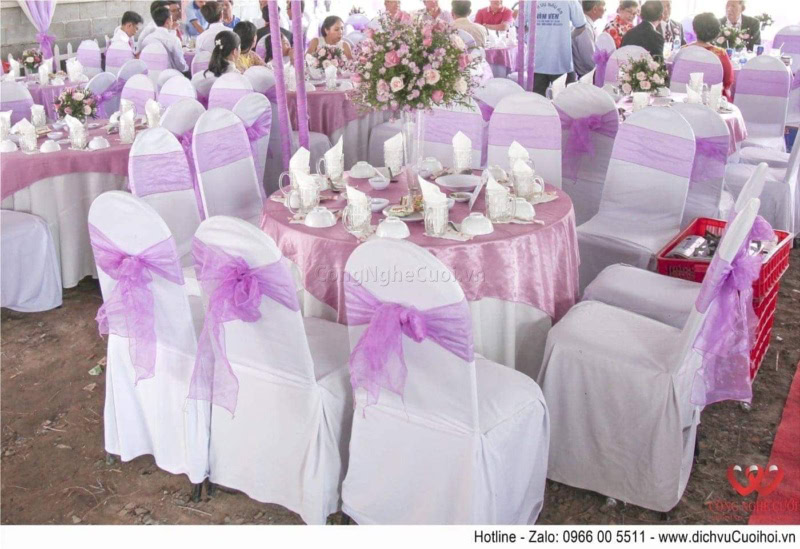 Trang trí đám cưới tại nhà trọn gói