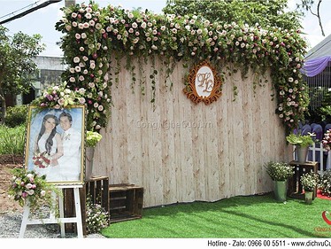 Trang trí đám cưới tại nhà trọn gói