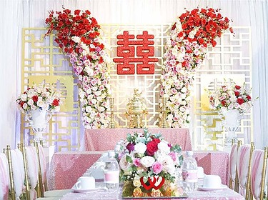 Trang trí gia tiên - Trang trí nhà đám cưới - Công Nghệ Cưới