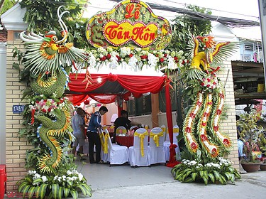 Cổng Cưới Rồng Phụng Đẹp