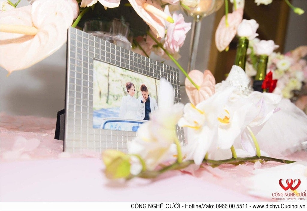Công Nghệ Cưới - Tổ chức đám cưới trọn gói, trang trí tiệc cưới cho hai bạn Linh - Hà