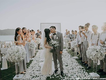 Trang trí lễ cưới, tổ chúc đám cưới ngoài trời, đám cưới biễn trọn gói