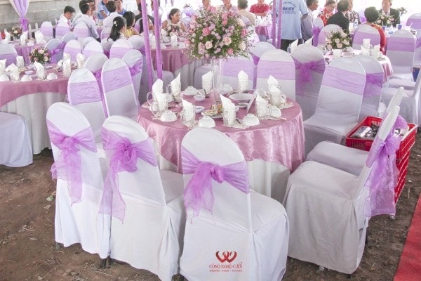 Cho thuê bàn ghế đám cưới tổ chức sự kiện