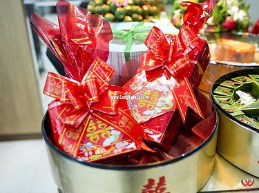 Quả trà rượu, mâm quả cưới hỏi