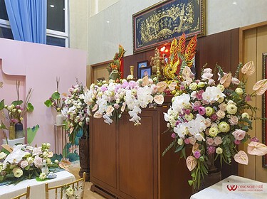 Trang Trí Nhà Hoa Sen đám Cưới đẹp (8)
