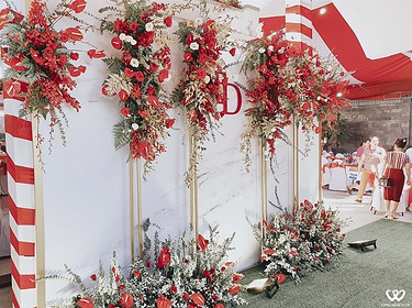 Backdrop Chụp ảnh đám Cưới Tông đỏ (6)
