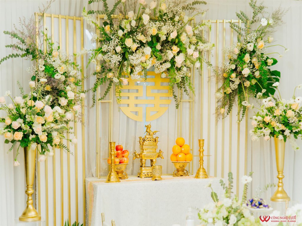 Trang Trí Bàn Thờ Gia Tiên, Dịch Vụ Cưới Hỏi Trọn Gói
