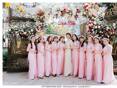 Cổng hoa đám cưới tại nhà tông hồng patel - Ảnh 4