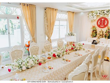 Gói trang trí gia tiên lễ đính hôn tông hồng Pastel - Ảnh 6