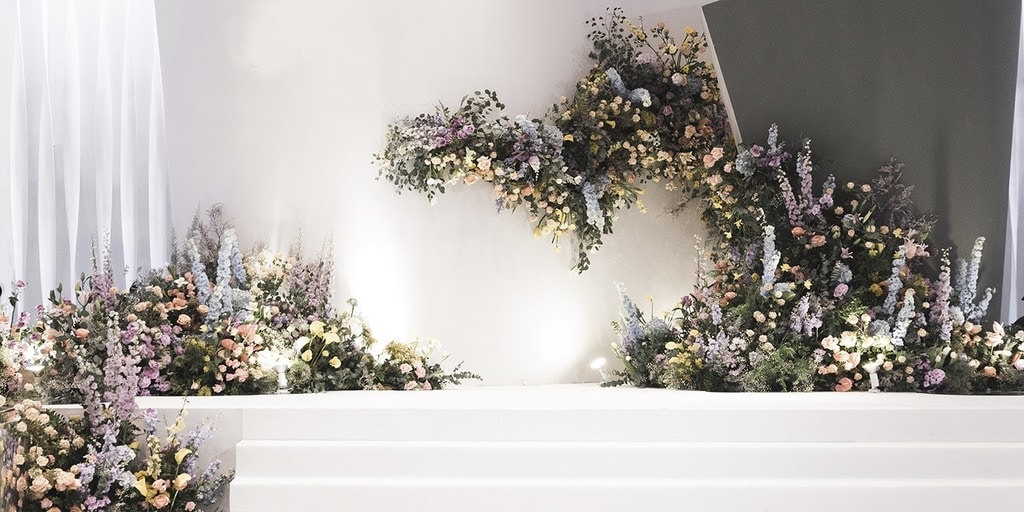 Banner trang trí tiệc cưới