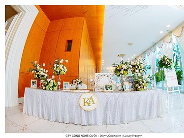 Trang trí tiệc cưới nhà hàng, dịch vụ cưới hỏi trọn gói
