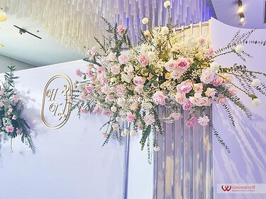 Trang trí tiệc cưới nhà hàng Galla Center