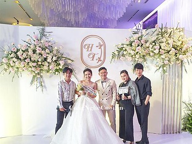 Trang trí tiệc cưới nhà hàng Galla Center