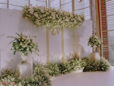 Trang Trí Backdrop Tiệc Cưới Tại White Palace Phạm Văn Đồng (3)