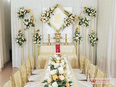 Trang trí lễ gia tiên trọn gói