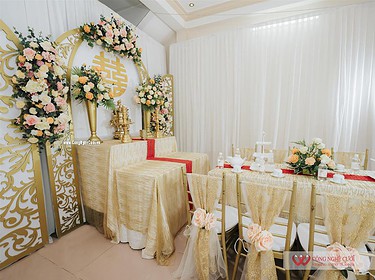 Trang trí lễ gia tiên trọn gói