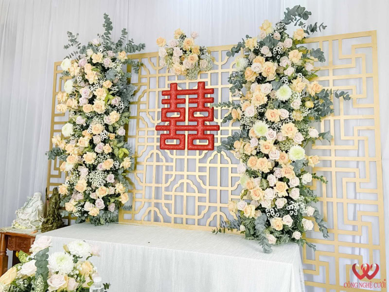 Trang Trí Giá Tiên đám Cưới Tại Nhà