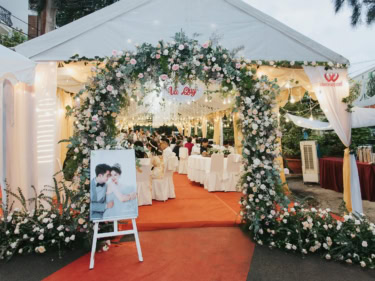 Khung rạp cổng hoa Lễ vu quy