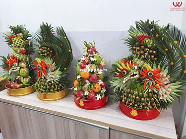 Mâm quả cưới hỏi trọn gói