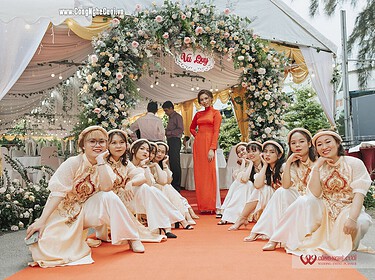 Cho thuê nhà bạt đám cưới, kết cổng hoa tươi