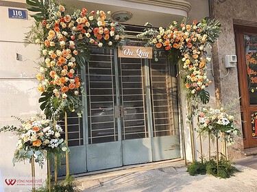 Cong Hoa Cưới Tông Màu Cam (3)