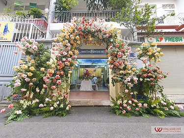 Cổng Hoa đám Cưới đẹp (5)