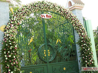Cổng Hoa Tươi Lễ Vu Quy đẹp (3)