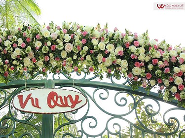 Cổng Hoa Tươi Lễ Vu Quy đẹp (4)