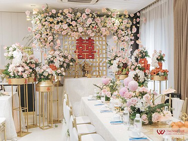 Trang Trí Lễ Gia Tiên đám Cưới đẹp