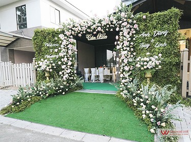 Trang Trí Cổng Hoa đám Cưới (11)
