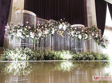 Backdrop Chụp ảnh Tiệc Cưới Nhà Hàng Pavillon Tân Sơn Nhất
