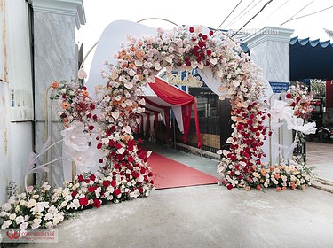 Cổng Hoa Lễ đính Hôn đẹp (5)