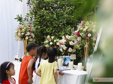 Trang Trí Bàn Gallery đám Cưới Tại Nhà (5)