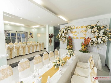 Trang Trí Lễ Gia Tiên Tong Màu Vàng (6)