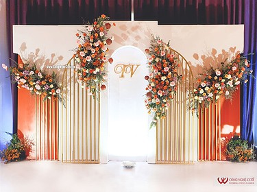 Trang Trí Backdop Chụp ảnh Tiệc Cưới (1)