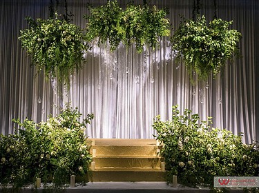 Trang Trí Sân Khấu Lối đi Tiệc Cưới 01