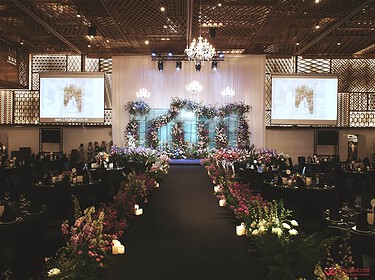 Trang Trí Tiệc Cưới Trọn Gói tại Gem Cente