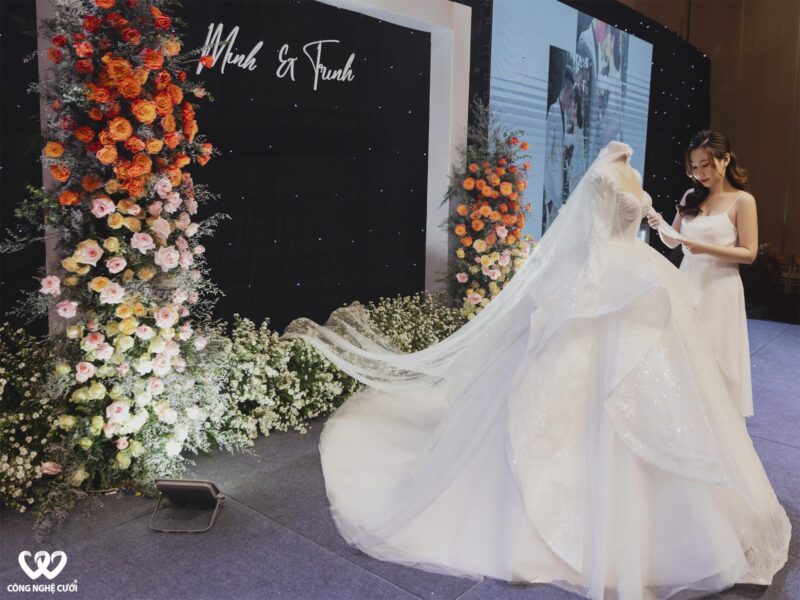 Trang Trí Backdrop Sân Khấu Pavillon Tân Sơn Nhất