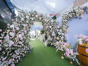 Trang Trí Cổng Hoa đám Cưới (6)