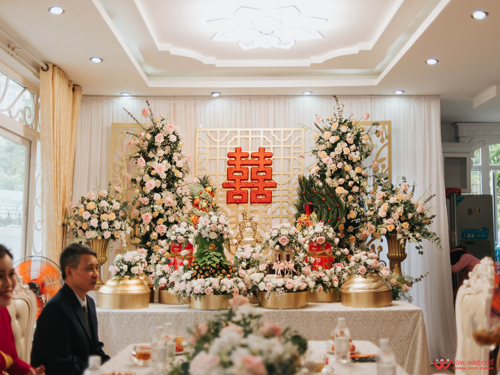 Trang Trí Gia Tiên Lễ Vu Quy, Dịch Vụ Cưới Hỏi Trọn Gói (18)