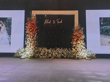 Trang Trí Sân Khấu Tiệc Cưới Tại Pavillon Tân Sôn Nhất (3)