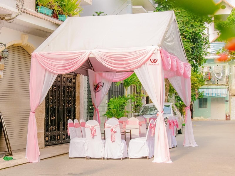 Nhà Bạt Khung Rạp Cưới Hỏi Sự Kiện