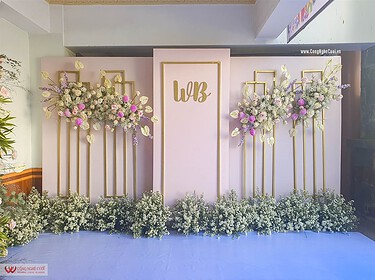 Trang Trí Backdrop Chụp ảnh Tại Nhà Thờ Giao Xứ Tân Thái Sơn (6)