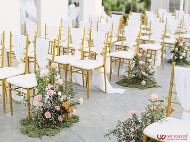 Cho thuê Ghế Tiffany cưới hỏi sự kiện