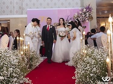 Trang Trí Backdrop Chụp ảnh Tiệc Cưới Nhà Hàng Ái Huê (6)