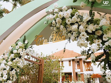 Trang Trí Cổng Hoa Cưới Hỏi Trọn Gói (8)