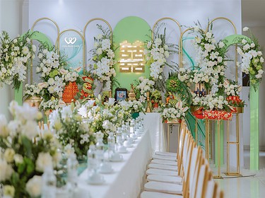 Trang Trí Gia Trí Hoa Tươi Trọn Gói, Tiệc Cưới Quận 12 (2)
